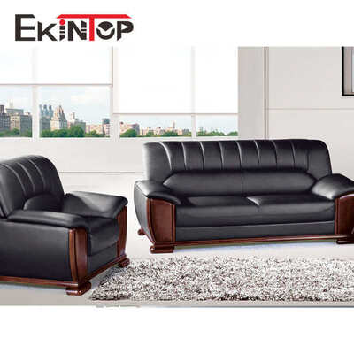 Ekintop Luxury Executive Γνήσιο Δέρμα Χαμηλής Τιμής Σχέδια Έπιπλα Σαλονιού Σετ καναπέ