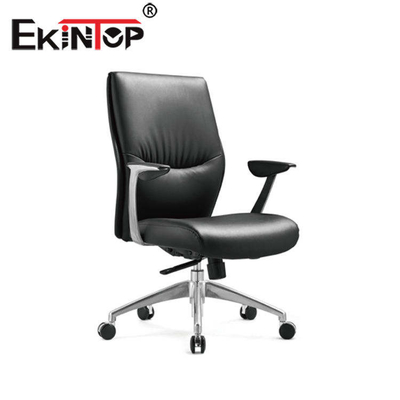 Εκτελεστική γνήσια έδρα στροφέων δέρματος, διευθετήσιμη έδρα εργασίας Εργασίες γραφείου