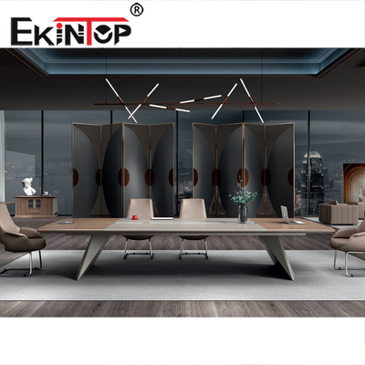 Πολλών χρήσεων σύγχρονο γραφείο συνεδρίασης, εκτελεστικό υλικό επιτραπέζιων ξύλινο μελαμινών συνεδρίασης