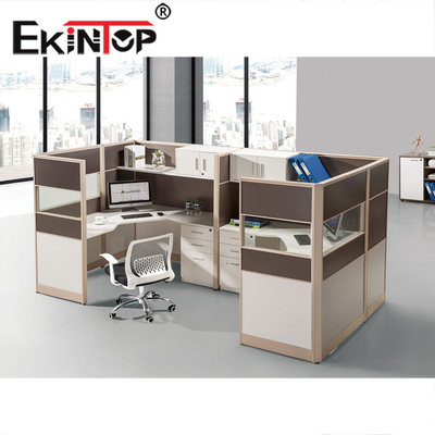 Σύγχρονος 4 μορφωματικός πολυσύνθετος τερματικών σταθμών γραφείων προσώπων για το σχολικό εργαστήριο