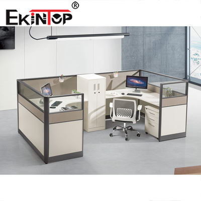 Σύγχρονος 4 μορφωματικός πολυσύνθετος τερματικών σταθμών γραφείων προσώπων για το σχολικό εργαστήριο