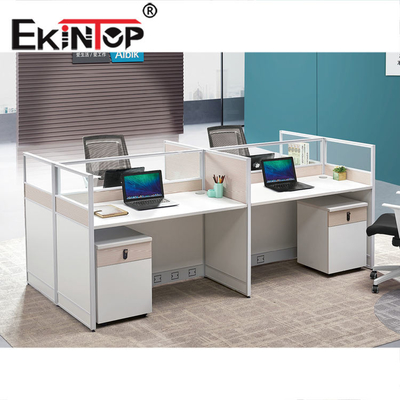 Εμπορικοί ξύλινοι θαλαμίσκοι τερματικών σταθμών γραφείων για το εργαστήριο υπεραγορών