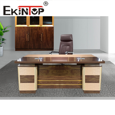 Σετ γραφείου γραφείου Executive MDF E1 Partilce Board Μοντέρνα έπιπλα γραφείου σε σχήμα L