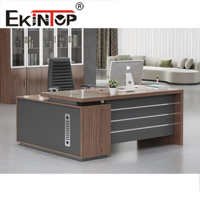 Manager Ξύλινο Executive Desk Γραφείου High End Μοντέρνα Έπιπλα Γραφείου