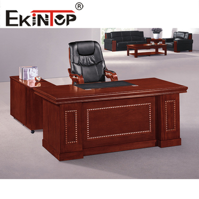 Έπιπλα γραφείου Supervisor'S Ξύλινος καπλαμάς επάνω καθαρή υφή αδιάβροχη βαφή