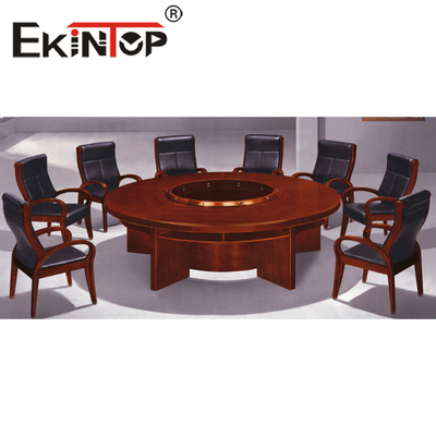 Enterprise Στρογγυλό Τραπέζι Συνεδρίων Μεγάλο Επιχειρηματικό Στρογγυλό Τραπέζι Τραπέζι συνεδριάσεων πολλών ατόμων