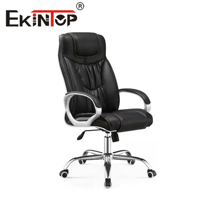 Πολυτελής Εργονομική Περιστρεφόμενη Executive Εμπορική Δερμάτινη καρέκλα Pu με ψηλή πλάτη