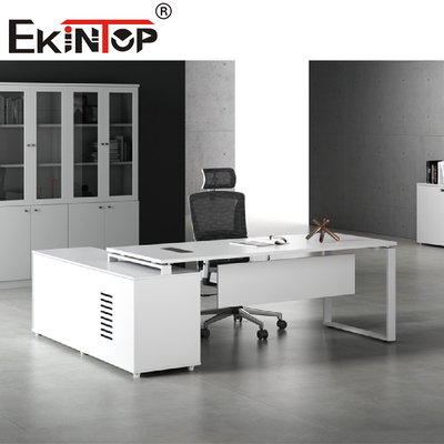 Modern Wood Top Executive Έπιπλα Γραφείου Επεκτάσιμο Γραφείο Υπολογιστών