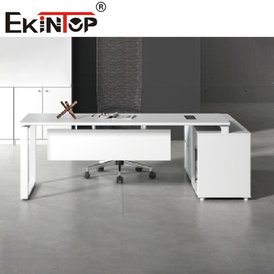 Modern Wood Top Executive Έπιπλα Γραφείου Επεκτάσιμο Γραφείο Υπολογιστών
