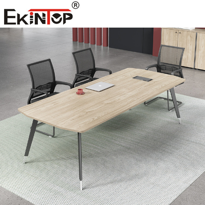 Modern Conference Long Table 10 People Meeting Desk 5 Χρόνια Εγγύηση
