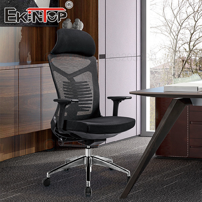 250Lbs έδρα γραφείων πλέγματος ικανότητας Headrest την οσφυική συνέλευση υποστήριξης που απαιτείται με
