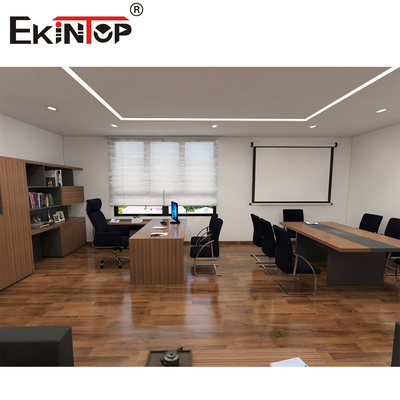 Ανυψώστε το χώρο εργασίας σας λύση έργου επίπλων γραφείου turnkey με ένα φινίρισμα σταθμού