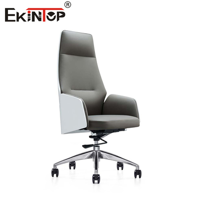 OEM PU δερμάτινες καρέκλες με μεταλλικά πόδια από ανοξείδωτο χάλυβα