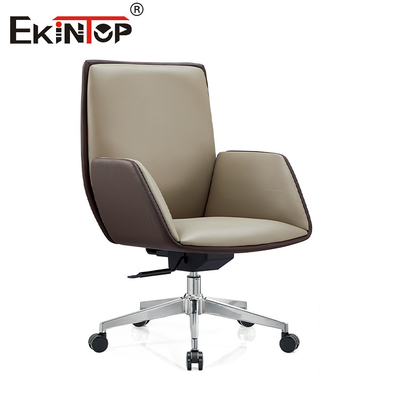 Υψηλή πλάτη Pu Swivel Εκτελεστικό δερμάτινη καρέκλα γραφείου για το καθιστικό