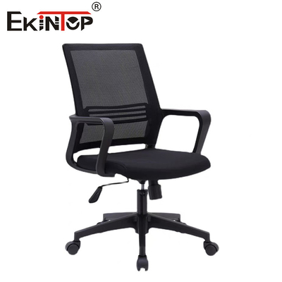Μεσαία πλάτη Mesh γραφείο καρέκλα με σφουγγαρό κάθισμα μαξιλάρι συγχρονισμένο μηχανισμό