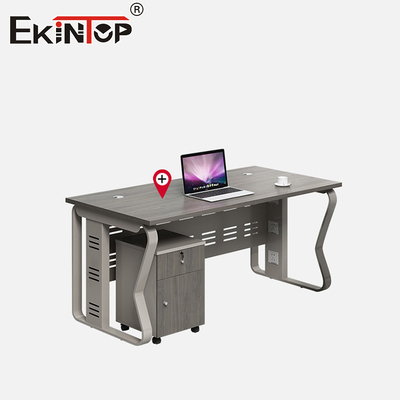 Σύγχρονο στυλ Γραφείο Υποδοχή Έπιπλα Μεταλλικό πλαίσιο Γραφείο Προσαρμόσιμο