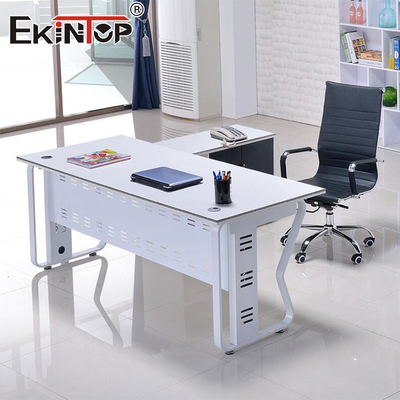 Σύγχρονο στυλ Μοντυλικό γραφείο υπαλλήλου Γραφείο Έπιπλα Σχεδιαστής γραφείου