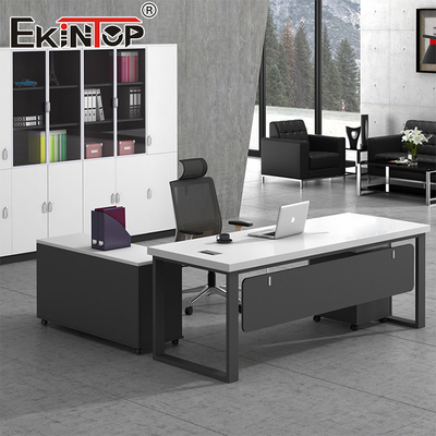 Προσαρμογή σε σχήμα L Executive Office Desk για σύγχρονους χώρους εργασίας