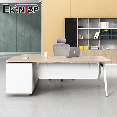 Γραφείο Εκτελεστικού Γραφείου Walnut μοντέρνο στυλ Προσαρμοσμένο γραφείο