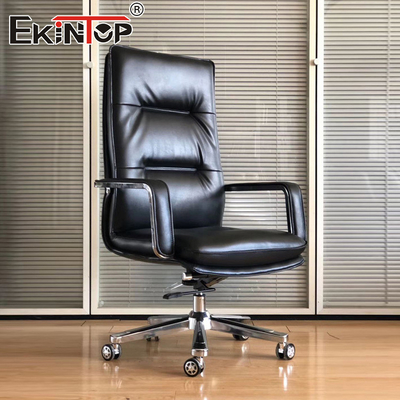 Κλασικό στυλ άνεση Κρέας γραφείου από δέρμα Εργονομική Καρέκλα Επιχειρήσεων Ποιότητα Καρέκλες γραφείου