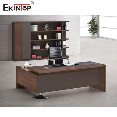 Ekintop ξύλινος πίνακας υπολογιστών γραφείων γραφείων εκτελεστικός για την επίπλωση γραφείων