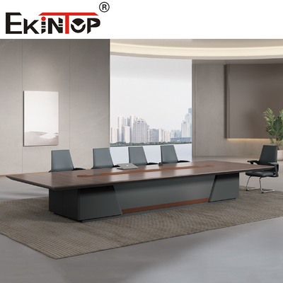 Τραπέζι συνεδρίων Wood Executive Επεκτάσιμο Ανθεκτικό στις γρατσουνιές